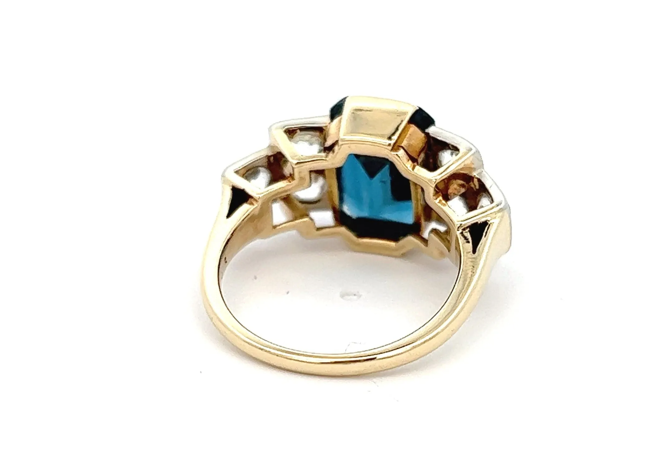 14ct Yellow Gold Spinel Ring