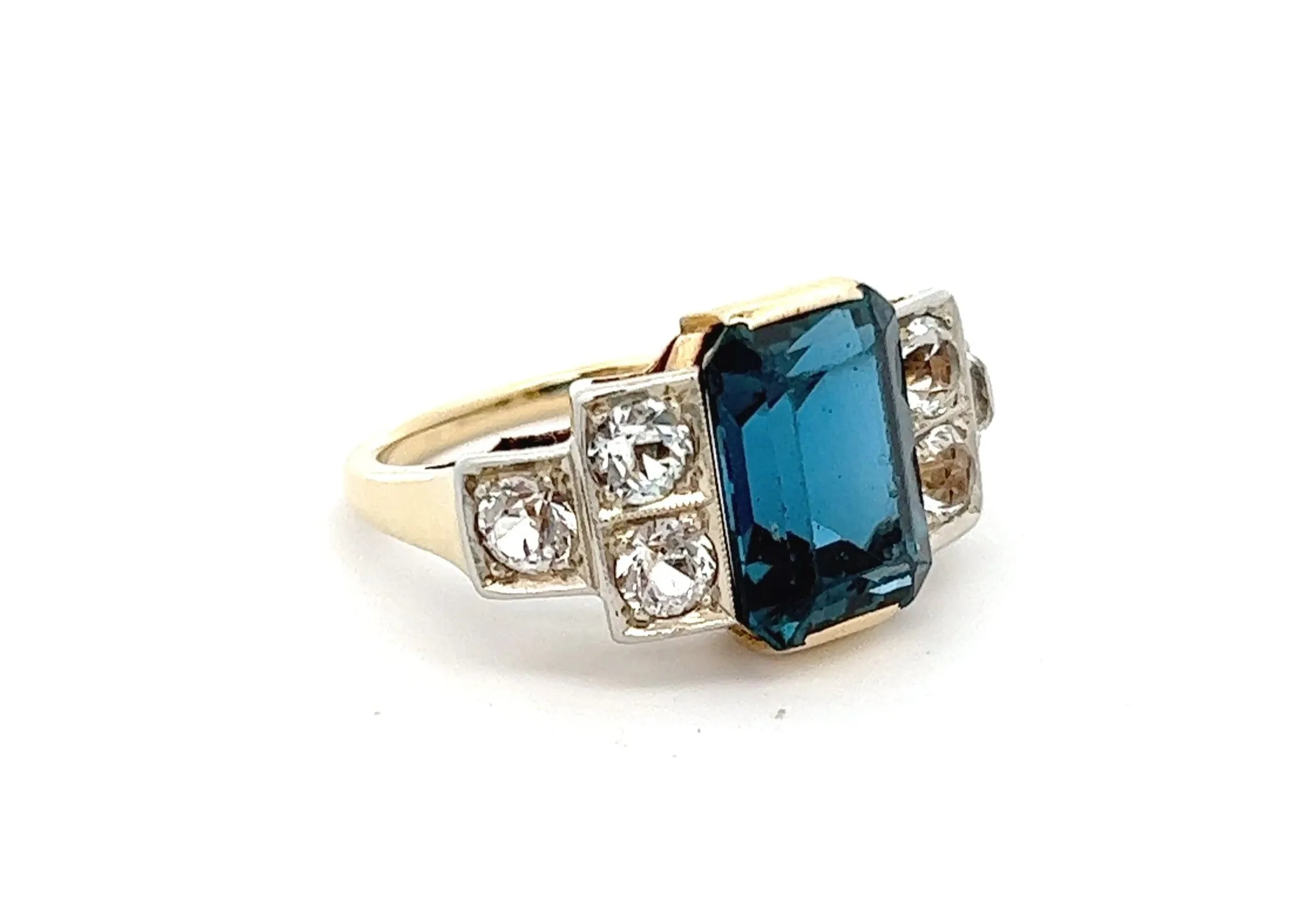 14ct Yellow Gold Spinel Ring
