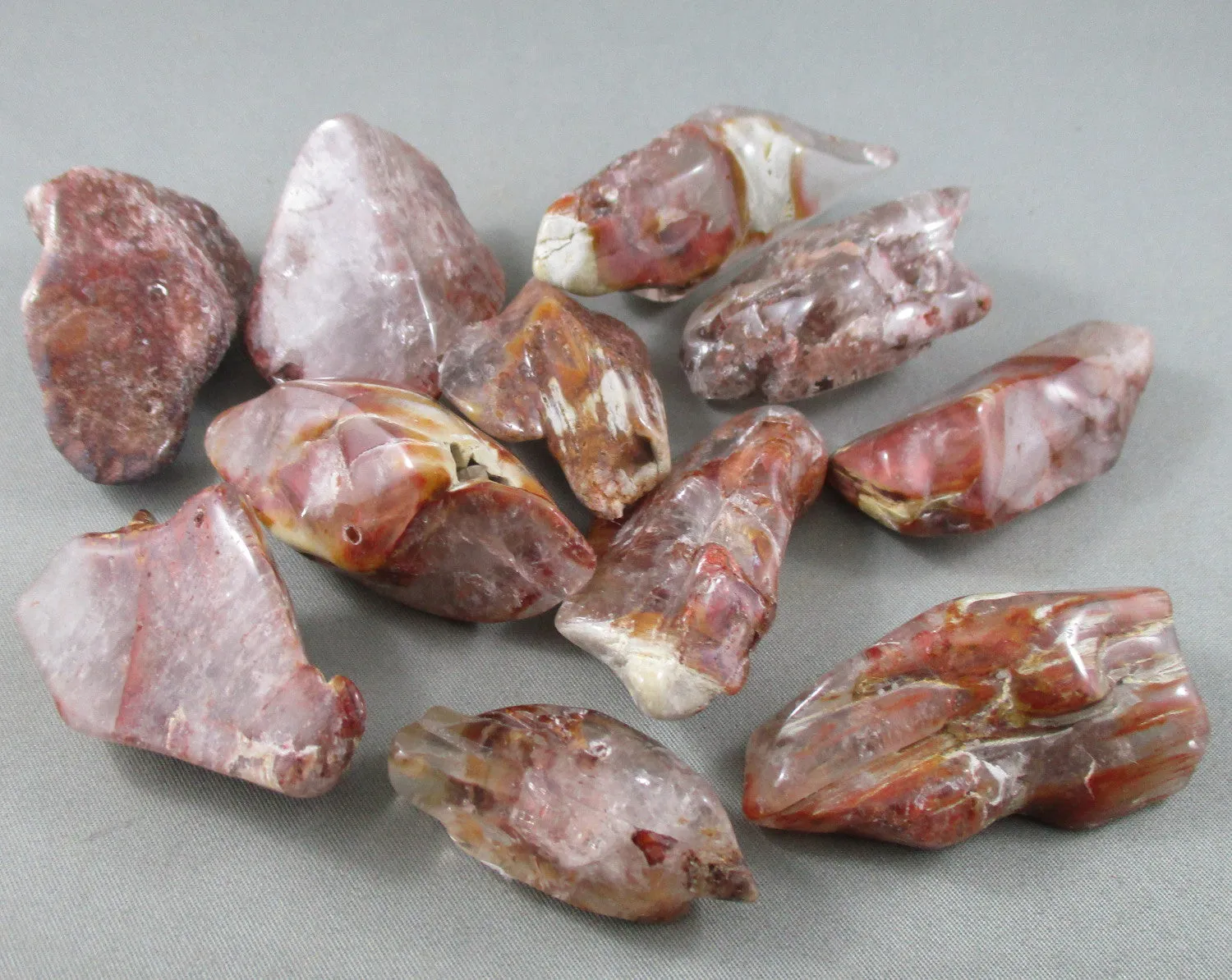 25% OFF!  Inclusion Quartz Polished (Medium) 2pc T610