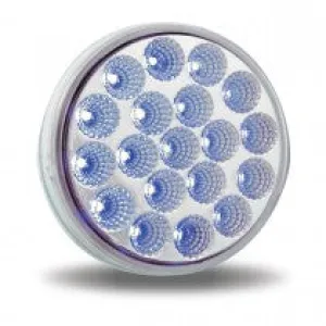 4" Dual Revolution Amber/Blue LED Marker Light
