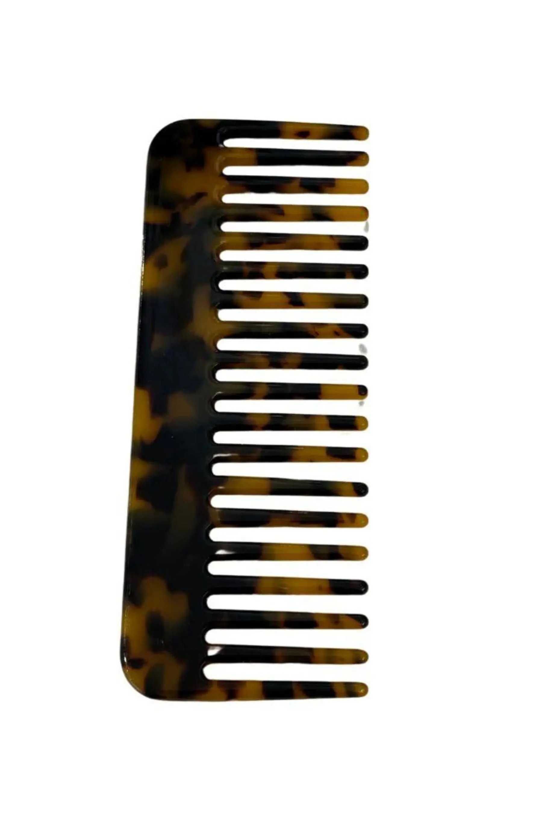 Acetate Comb |  Dark Tortoiseshell