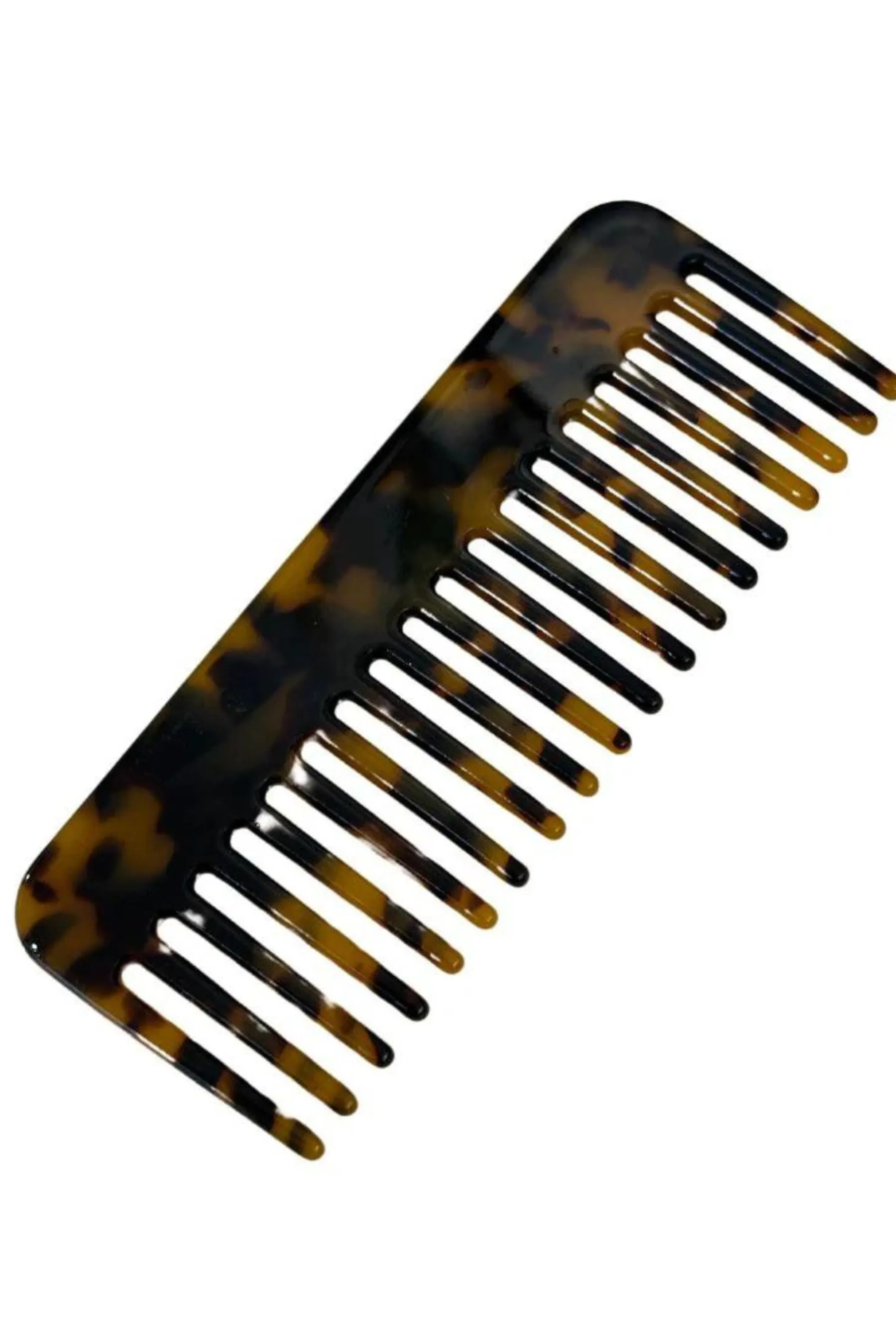 Acetate Comb |  Dark Tortoiseshell