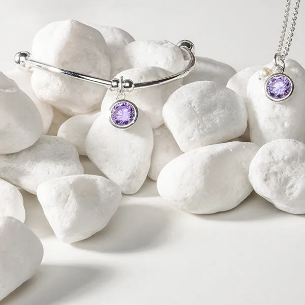 Birthstone | Necklace | March - Aquamarine