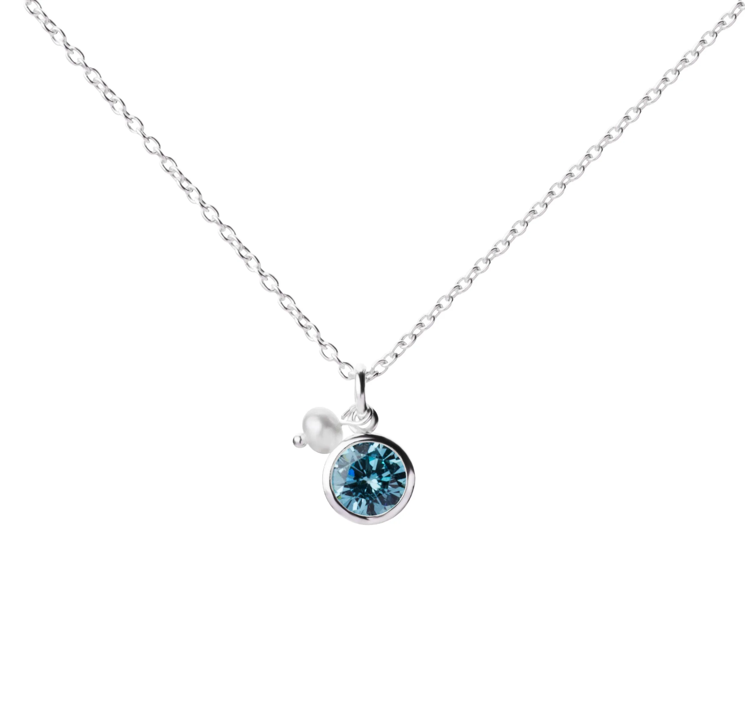 Birthstone | Necklace | March - Aquamarine