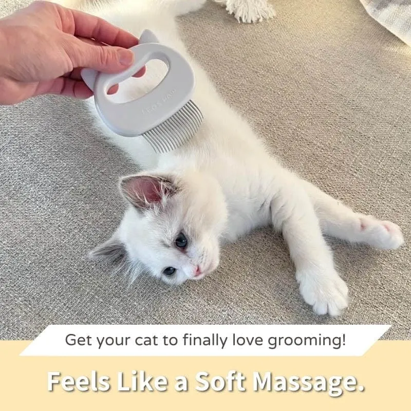 Cat Hair Removal Massaging Shell Comb