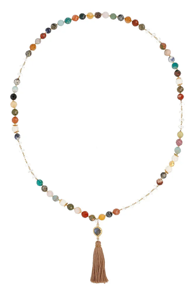 Chan Luu Multi Tassel Long Necklace