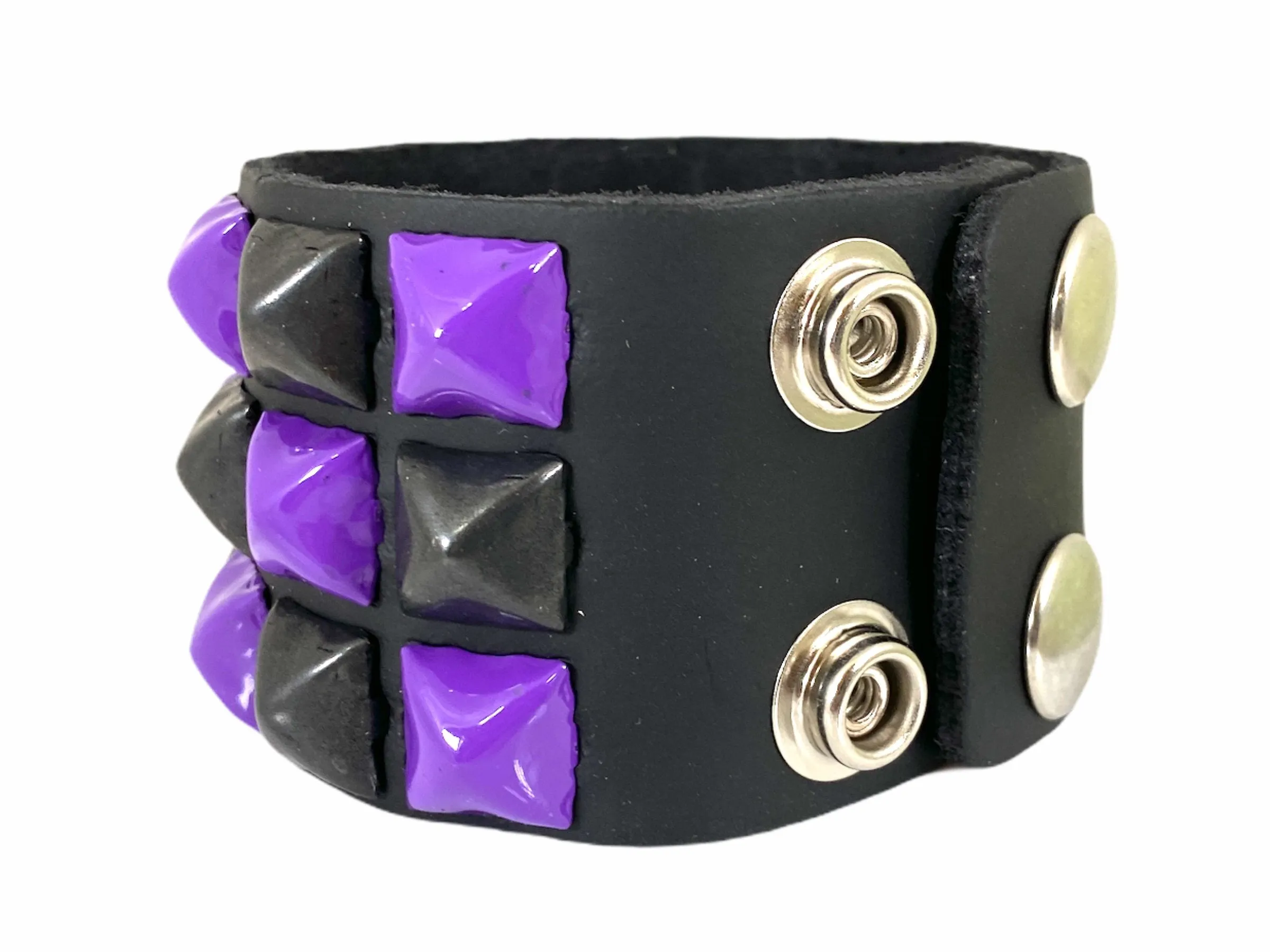 Checkered Studded Bracelet