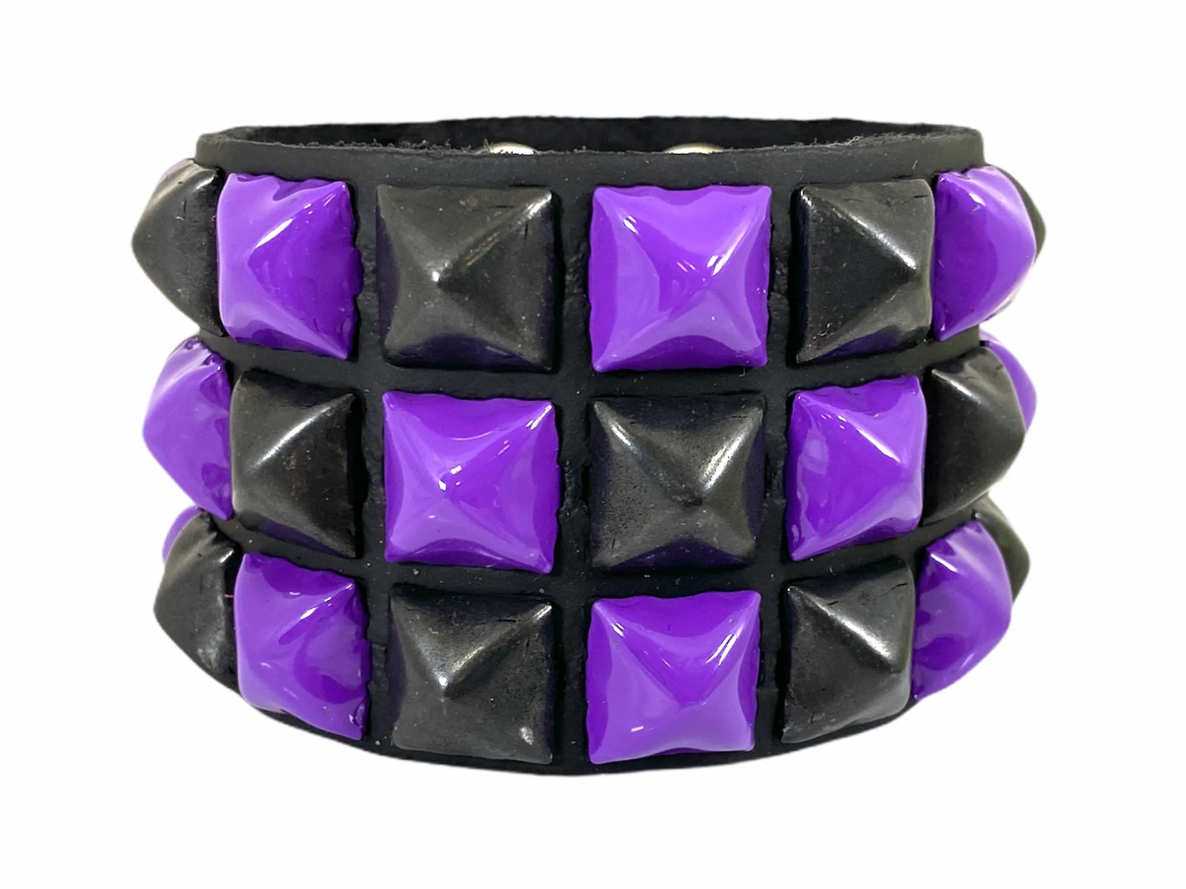 Checkered Studded Bracelet