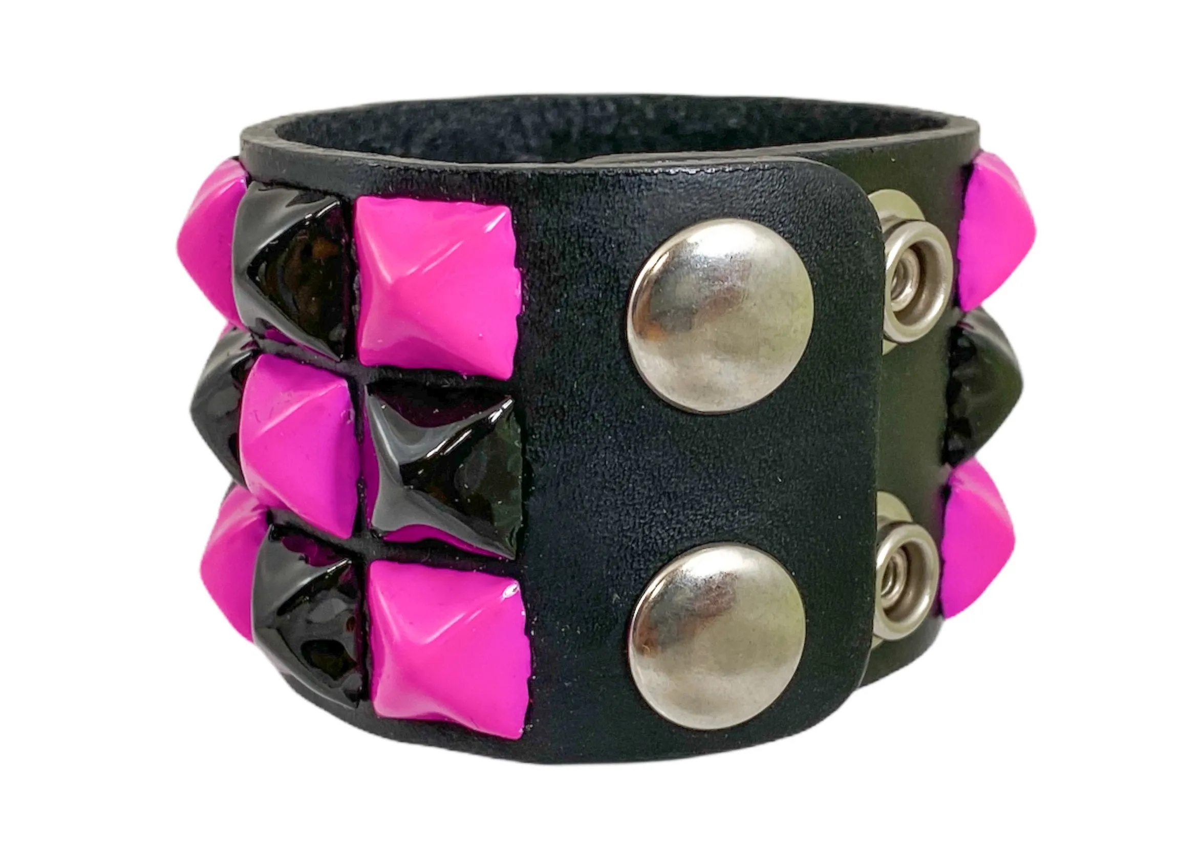 Checkered Studded Bracelet