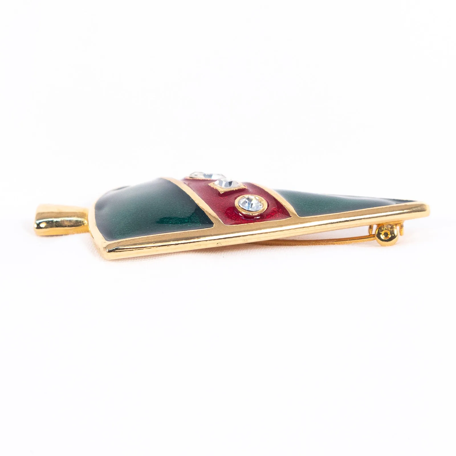 Christmas Tree Brooch by LIA