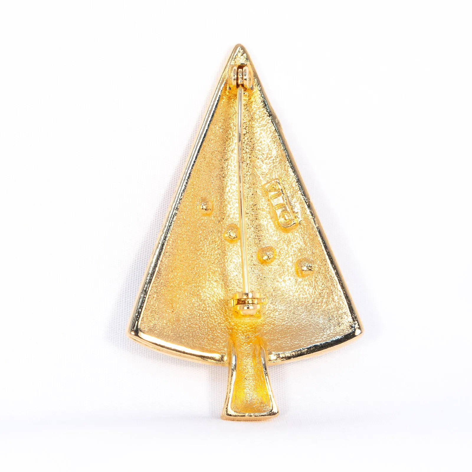Christmas Tree Brooch by LIA