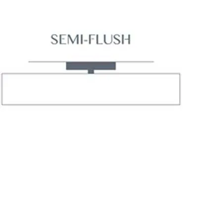 Clarus 14308-SFM Indoor/Outdoor Semi Flush Mount Pendant By Ultralights Lighting