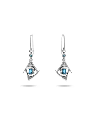 Cobalt Earrings