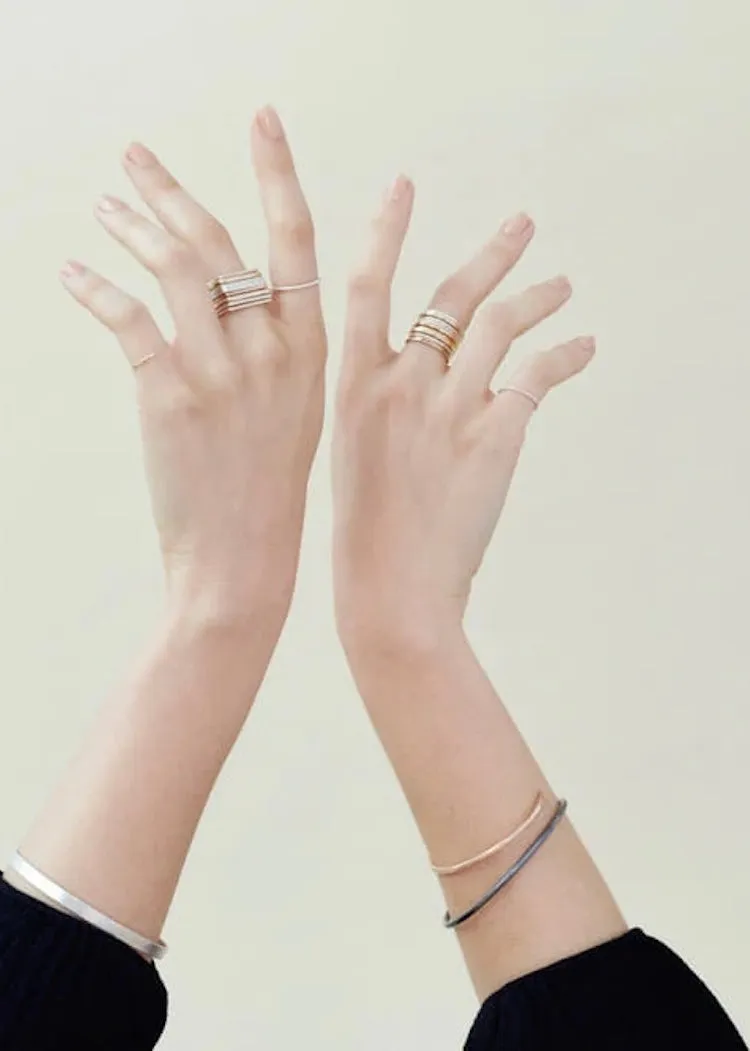 Colleen Mauer Designs | Gold Gibbous Cuff