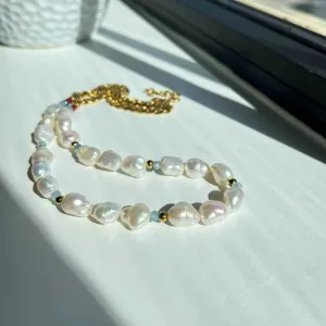 Concha Pearl Necklace