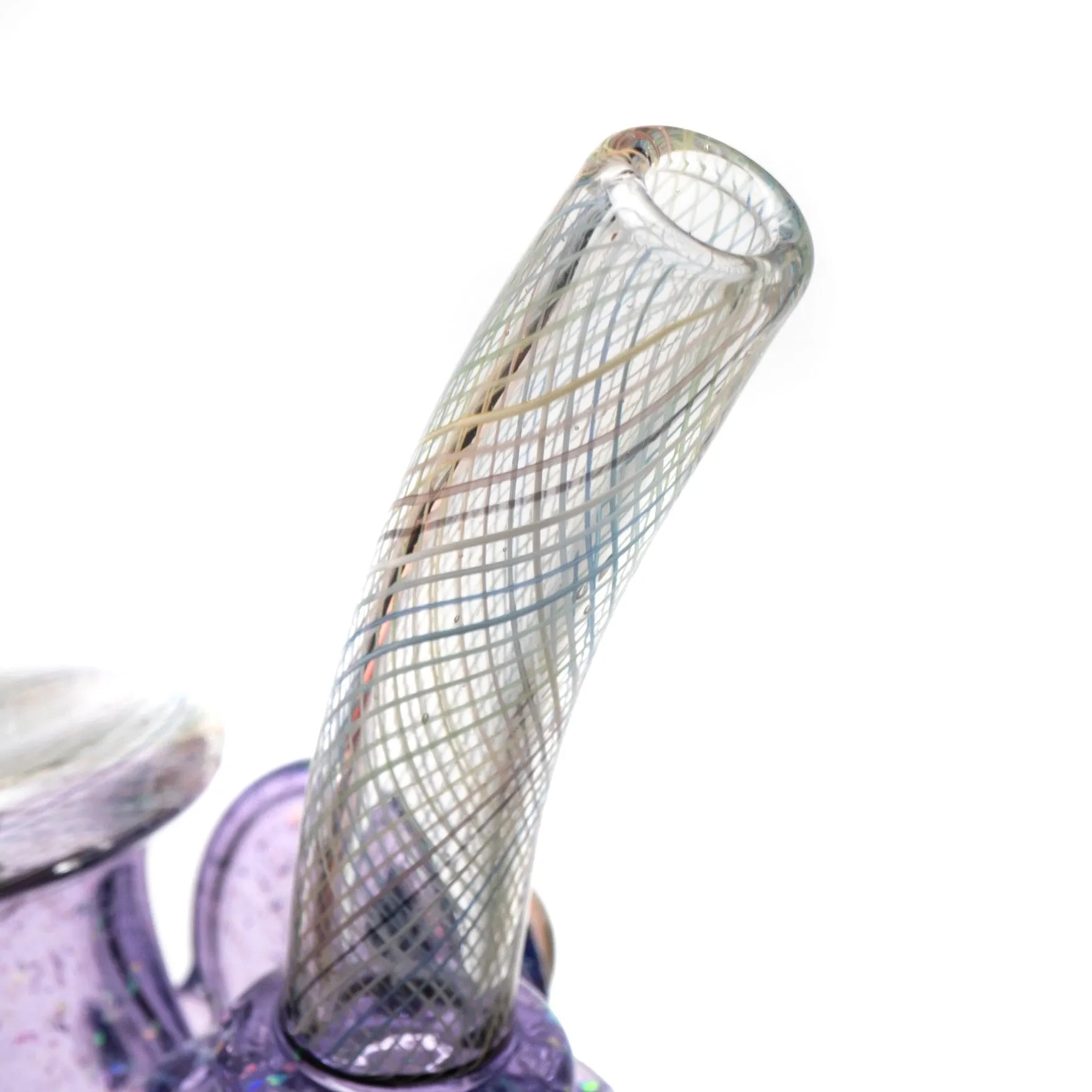 Crux Glass - Crushed Opal & Retti Sherlock - Purple Lollipop