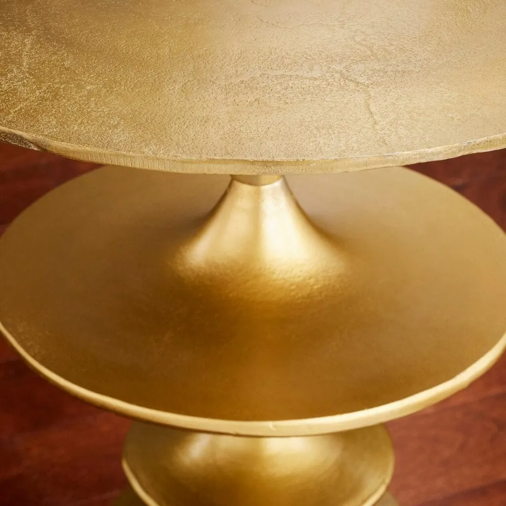 Cyan Design 10093 Eros Table - Aged Brass - Small
