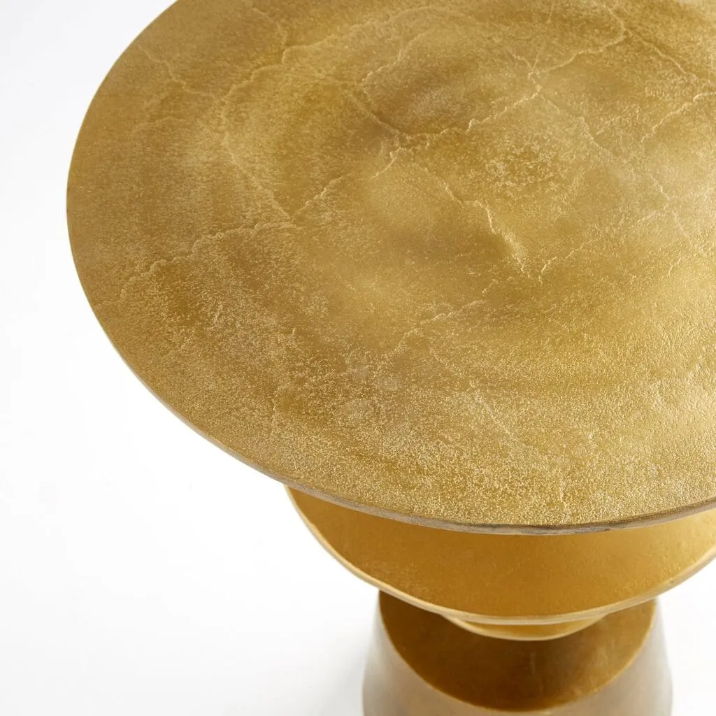 Cyan Design 10093 Eros Table - Aged Brass - Small