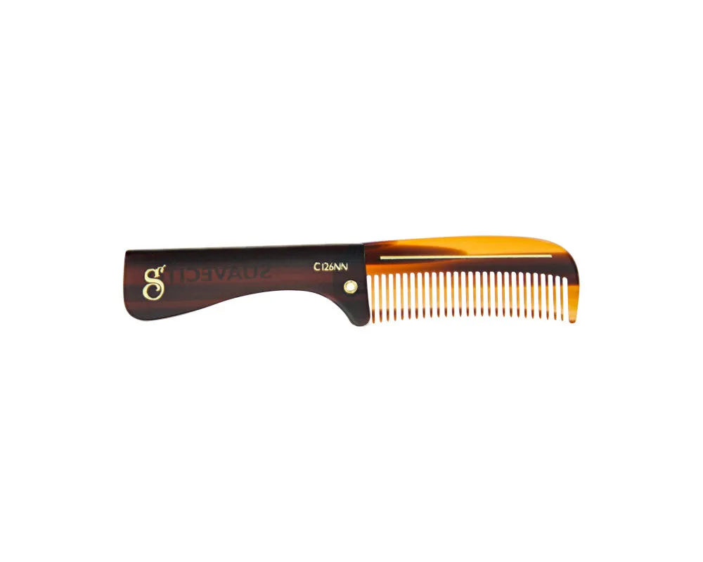 Deluxe Folding Handle Comb - 5.5"