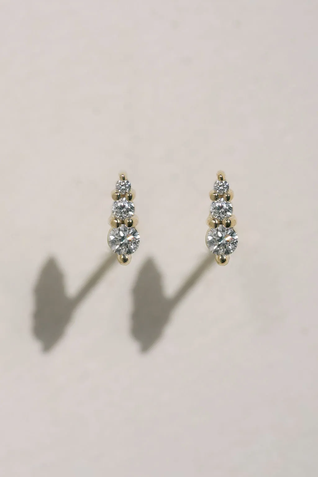 Diamond Cascade Studs
