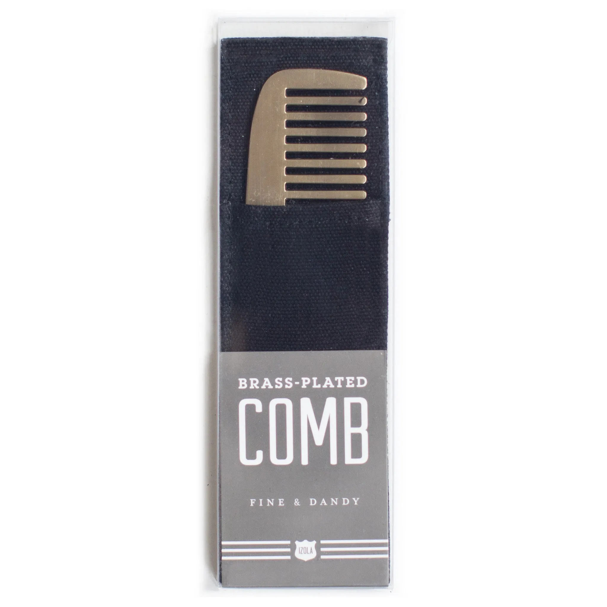 Fine and Dandy Brass Comb