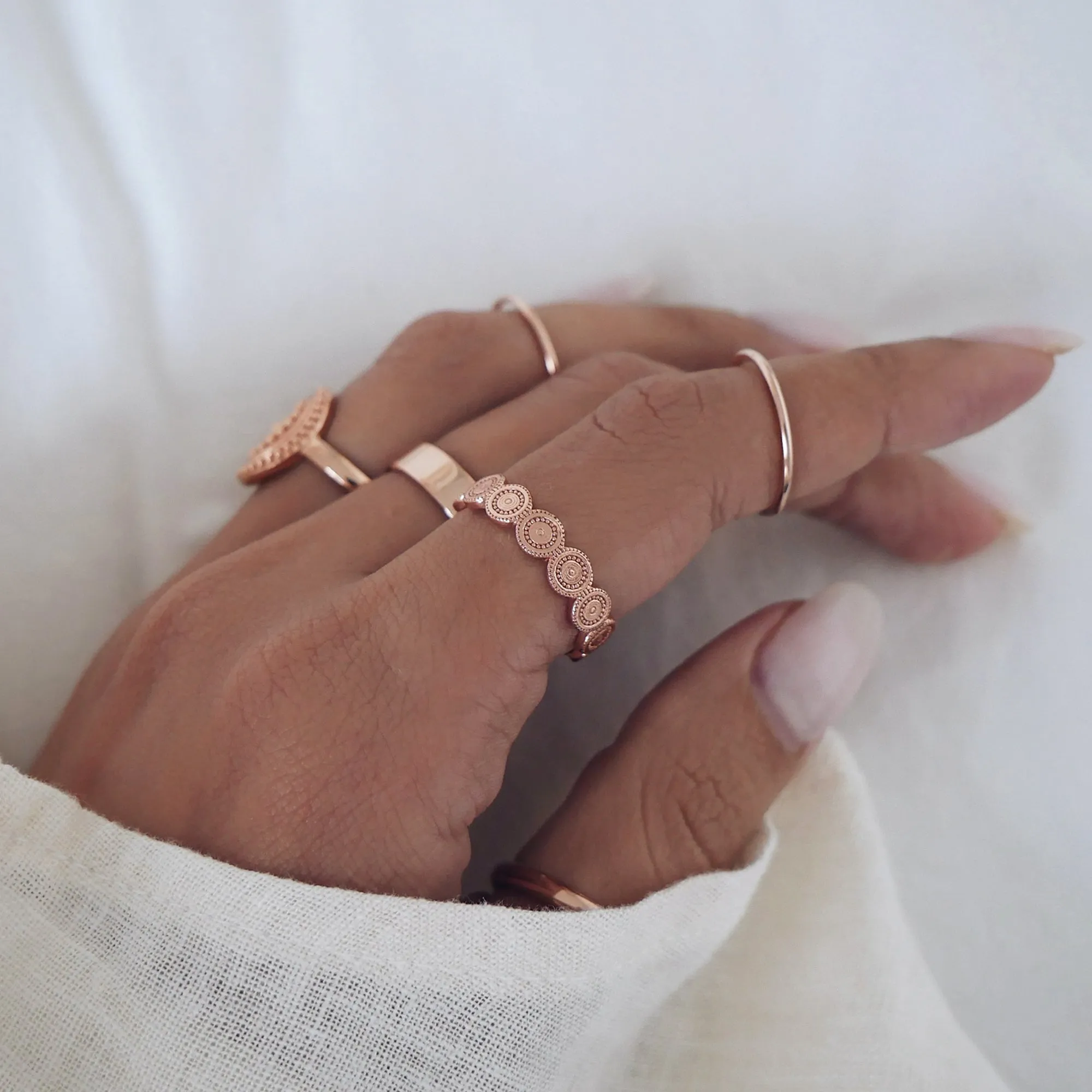 Florence Ring Rose Gold