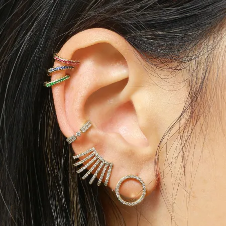 Gemstone Ear Cuff