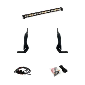 GMC S8 30 Inch Grille Light Bar Kit - GMC 2020-22 Sierra 2500HD/3500HD