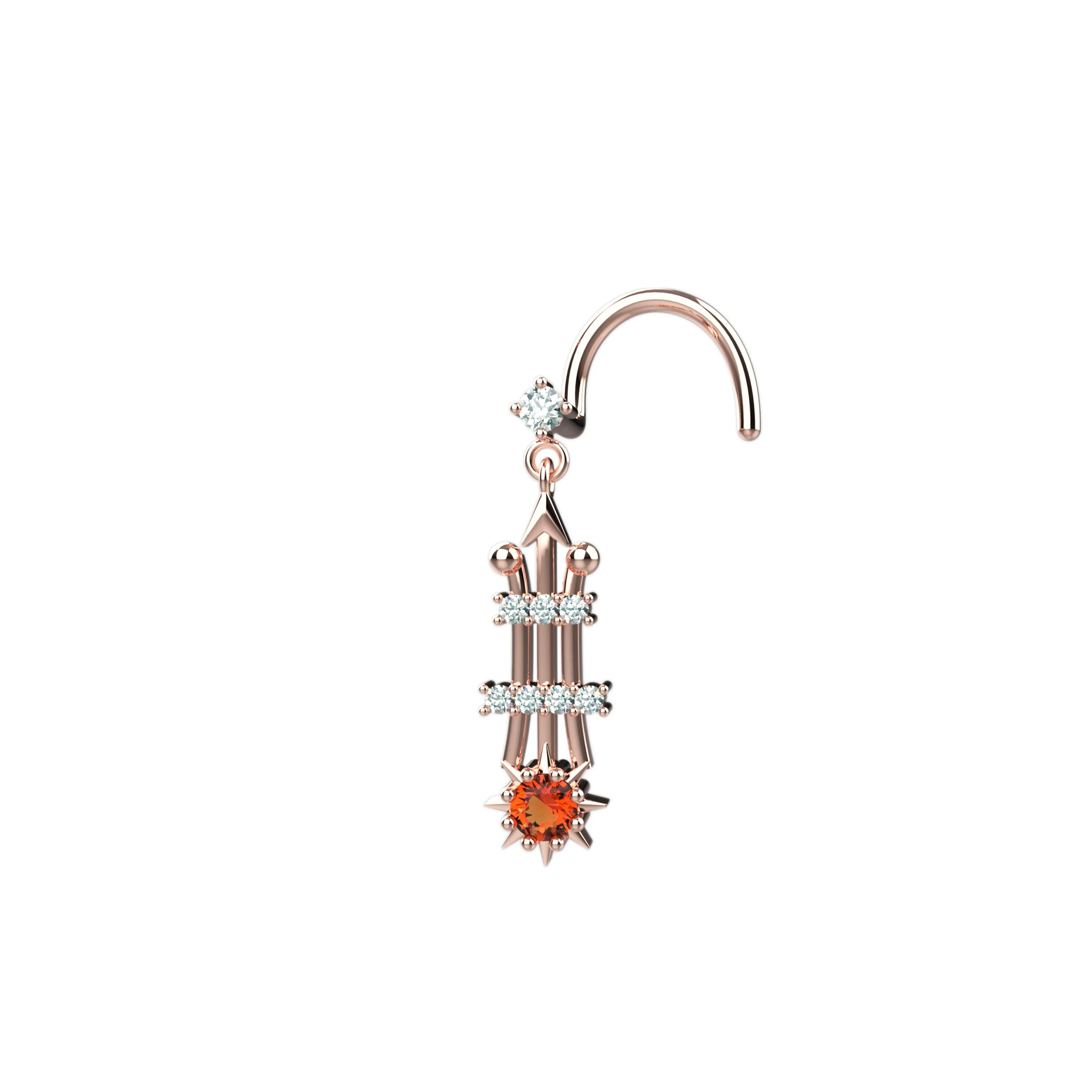 Gold Nose Stud – Classic Piercing Jewelry for Everyday Wear