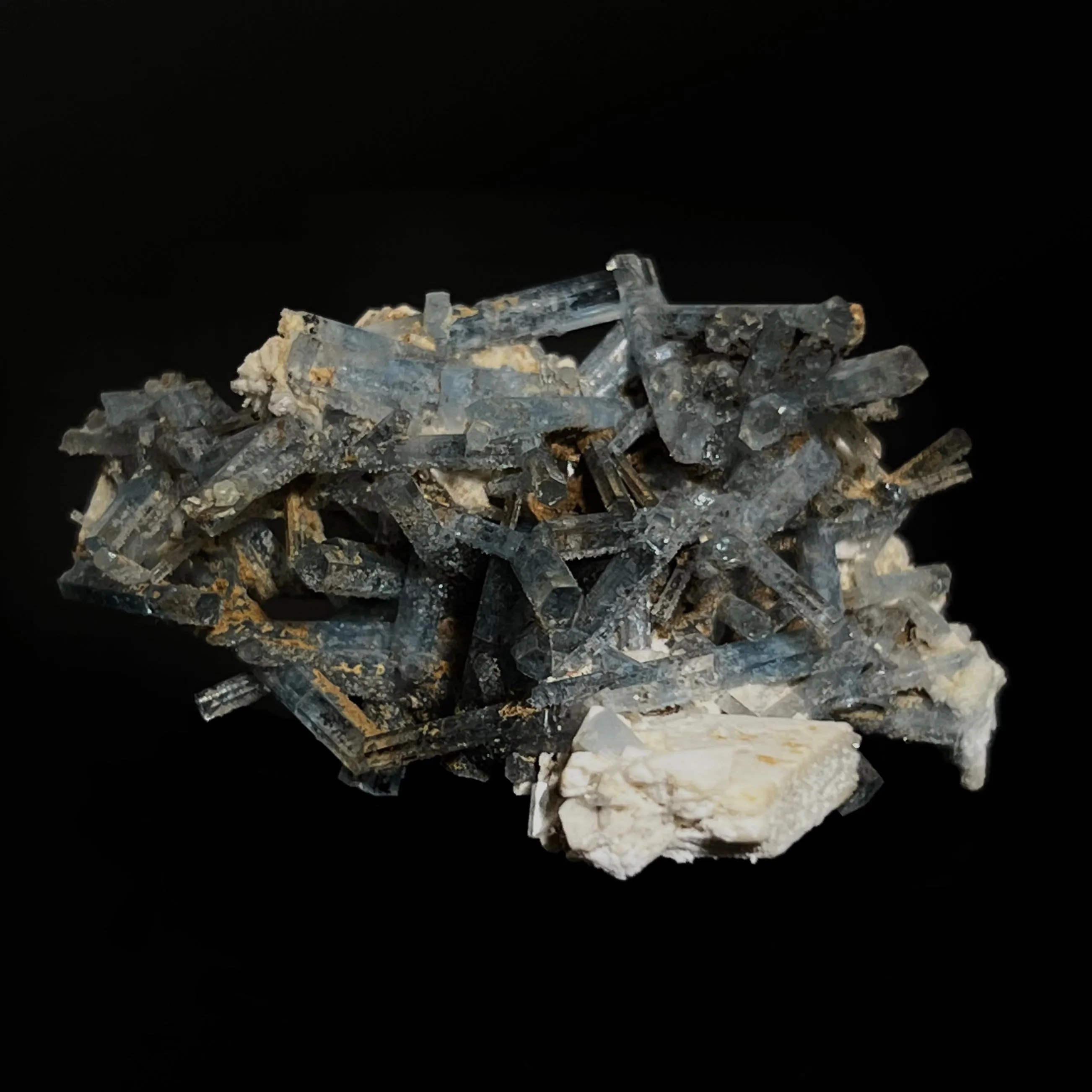 Gorgeous Aquamarine Specimen with Feldspar, Erongo Mountain, Erongo Region, Namibia, Erongo Aquamarine Crystal, Crystal Healing