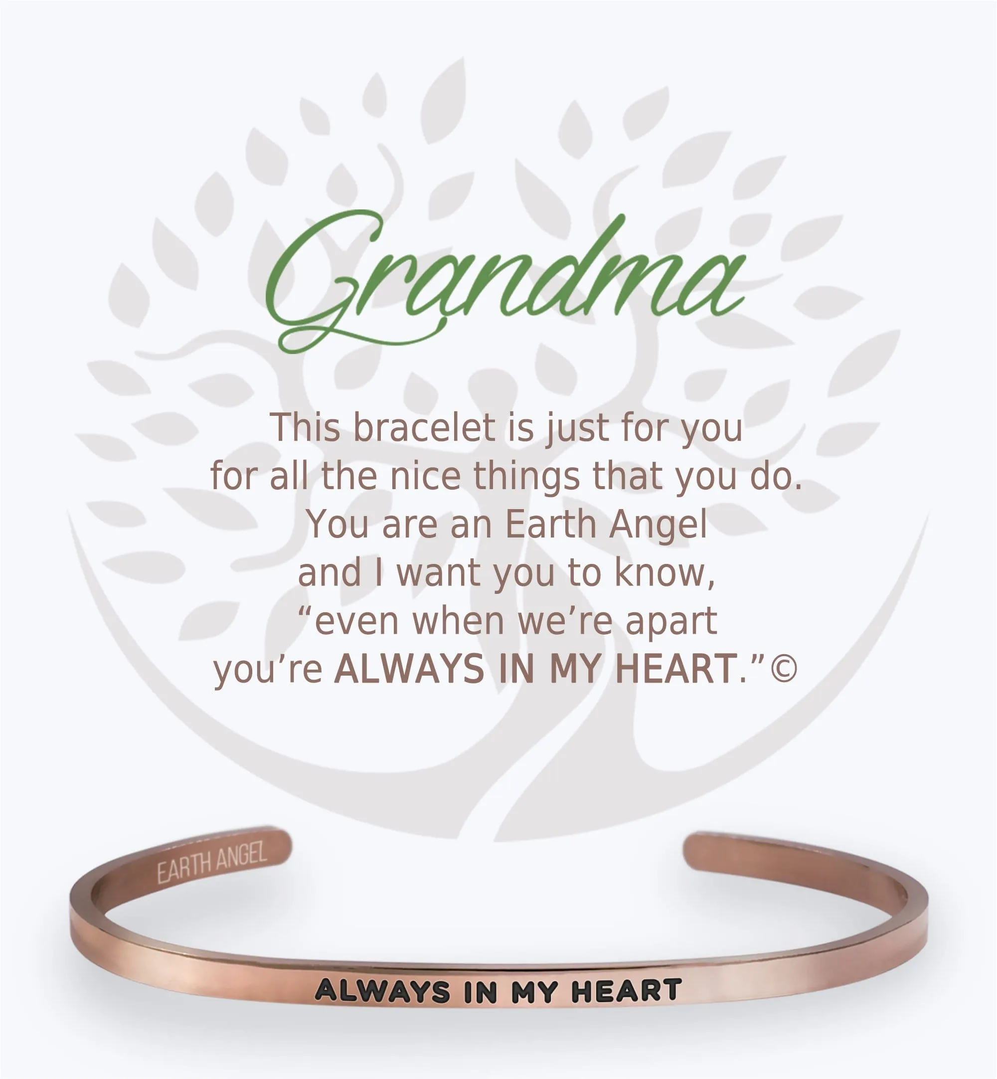 Grandma: Cuff Bracelet