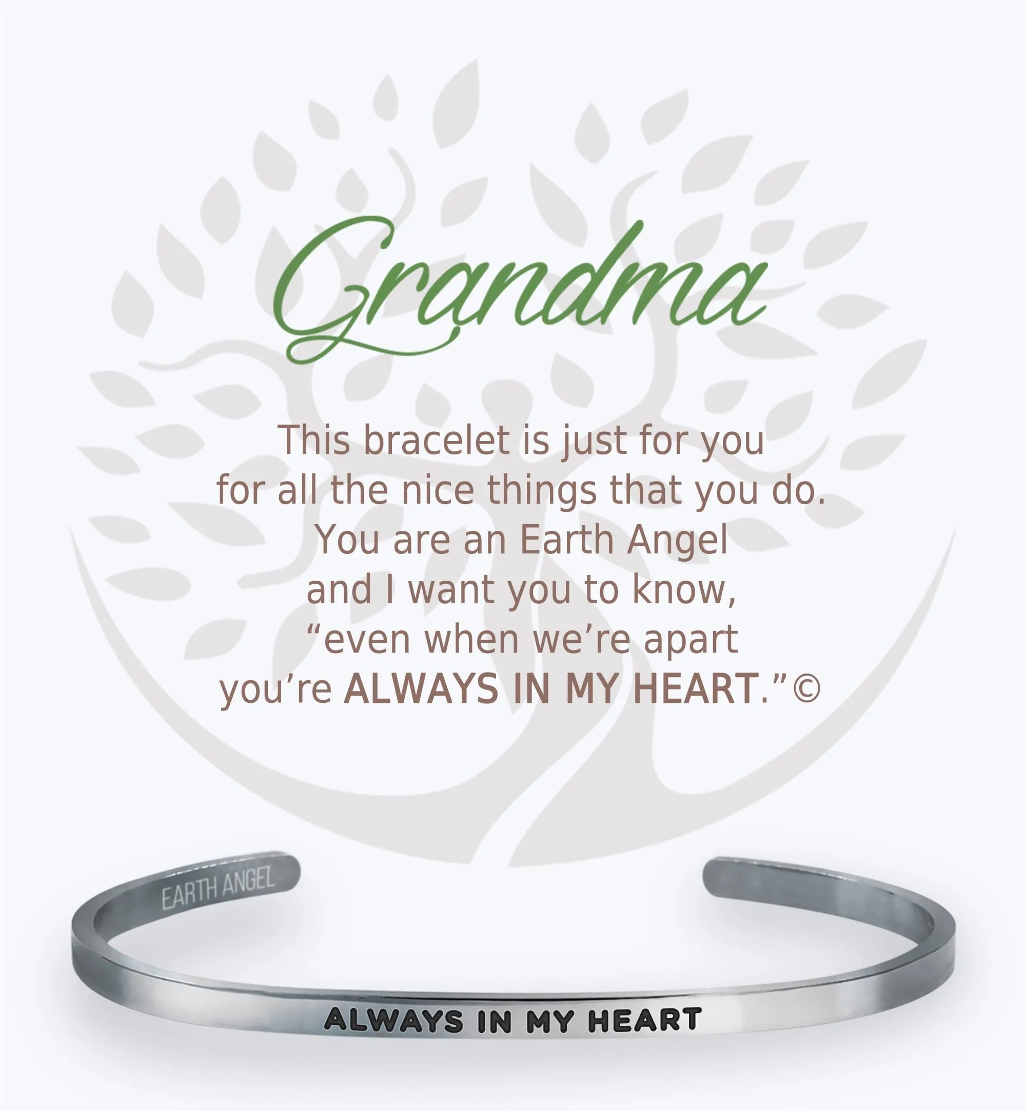 Grandma: Cuff Bracelet