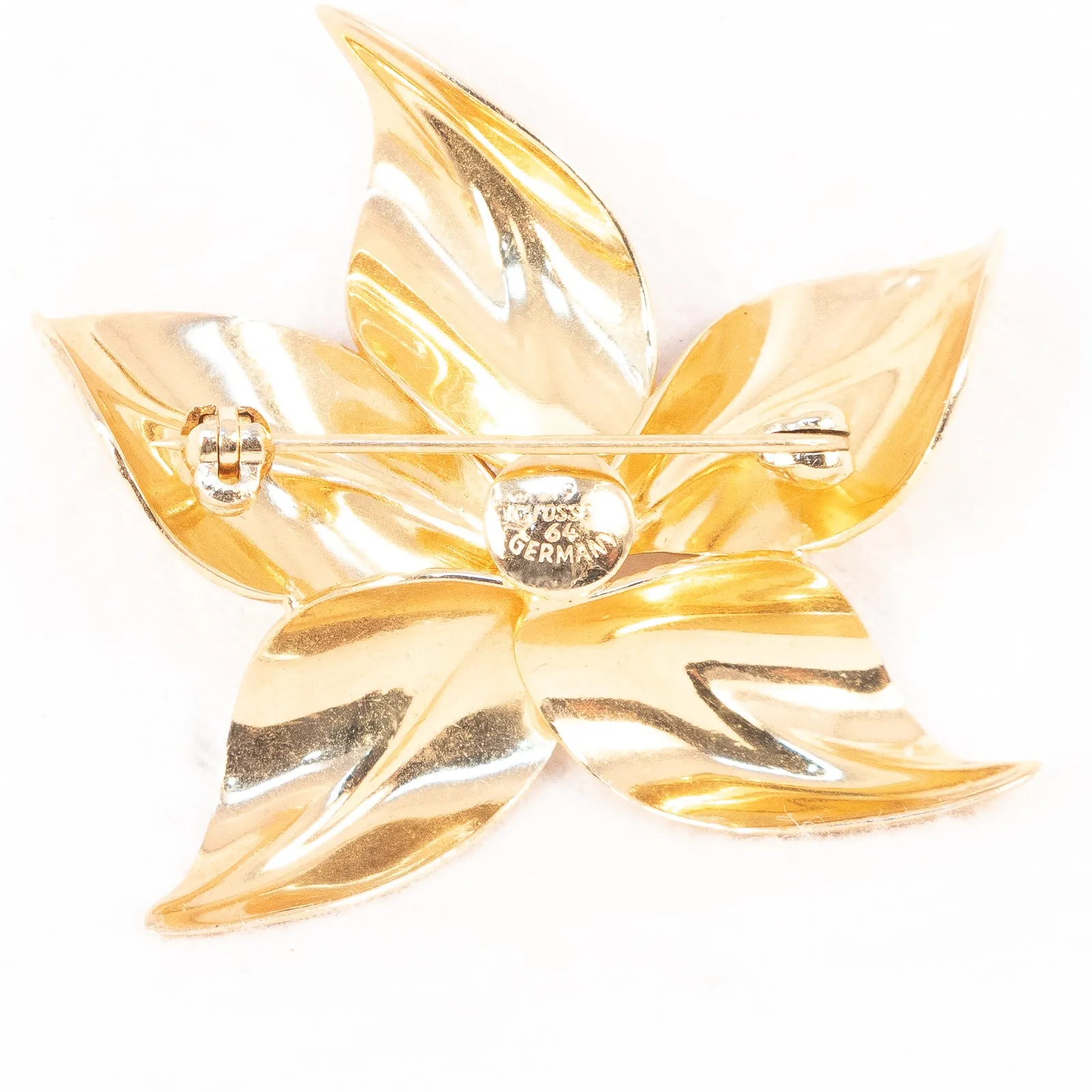 Grosse Germany 1964 Flower Brooch