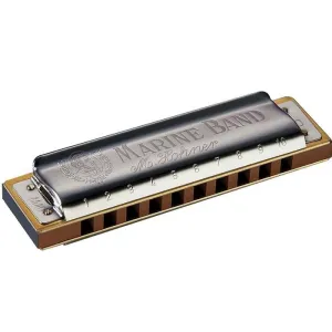 Hohner 1896BX-E Marine Band 1896 Classic Harmonica In E Key