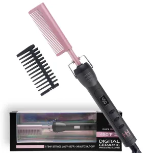 Hot & Hotter Digital Ceramic Pressing Hot Comb