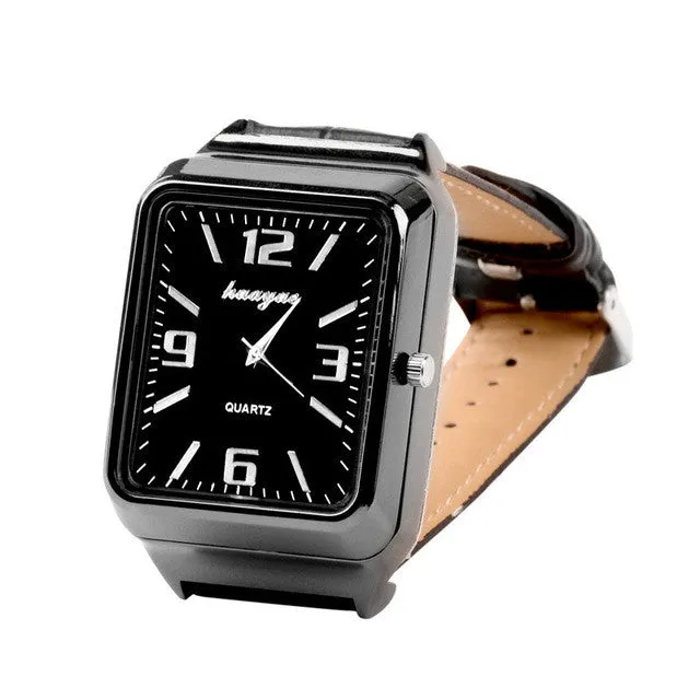 Hot sale Quartz Watch with Cigarette Lighter / USB Watch Lighter Red light Electronic Flameless Windproof Cigarette Lighter
