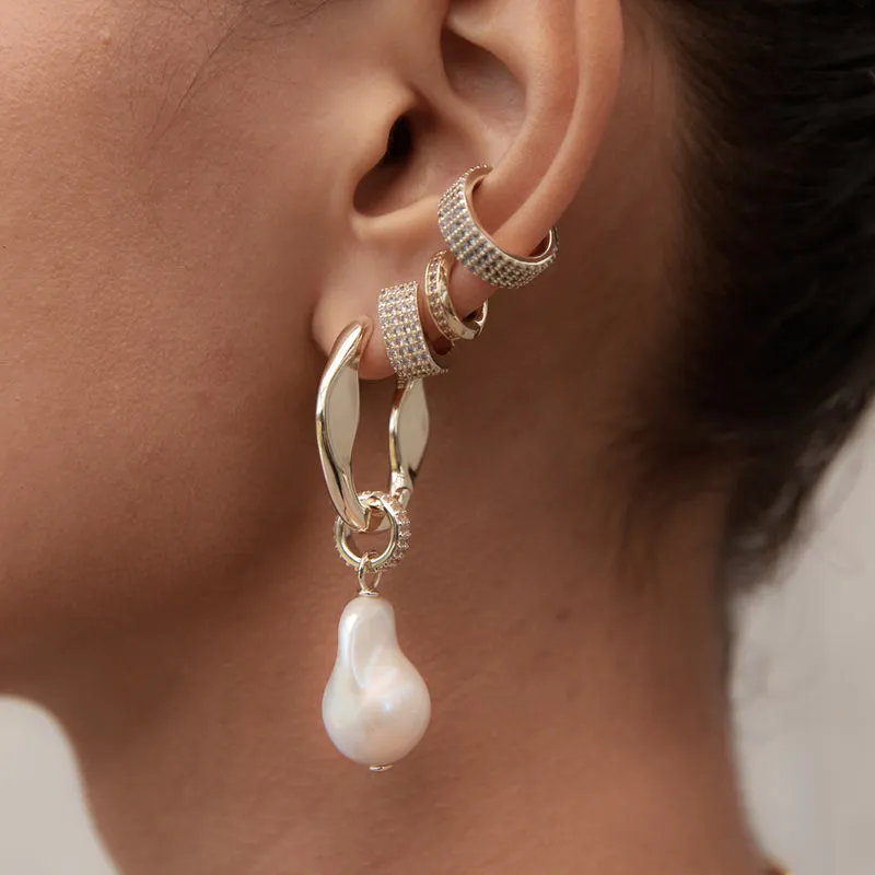 ION HUGGIE EARRINGS