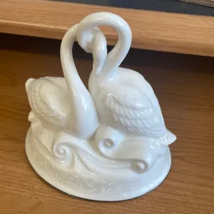 Lenox Opal Innocence Swans Wedding
