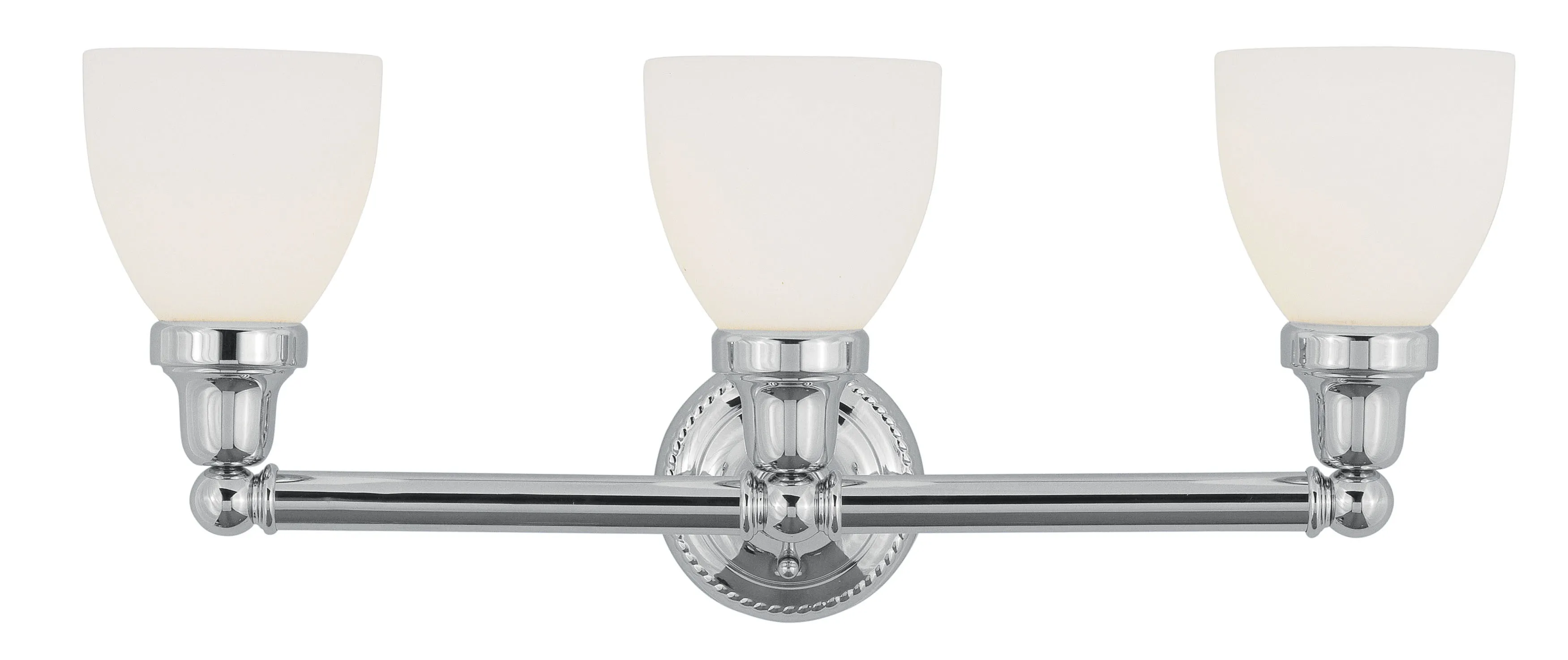 Livex Classic 3 Light Polished Chrome Bath Light - C185-1023-05