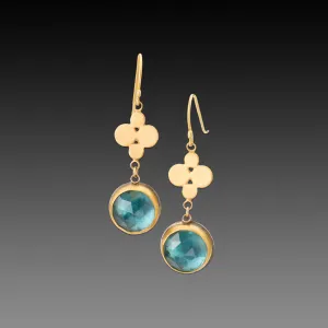 London Blue Topaz Earrings
