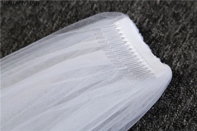 Long Sheer Voile Veil