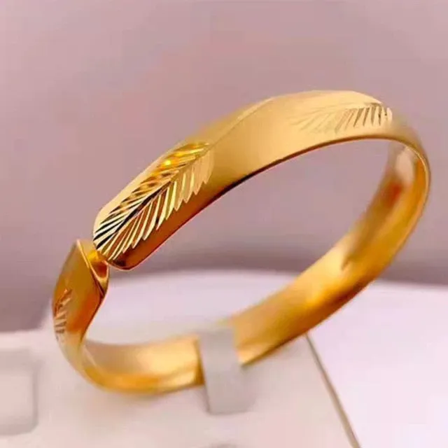 No Fading 24K Shajin Women's Wedding Bracelet