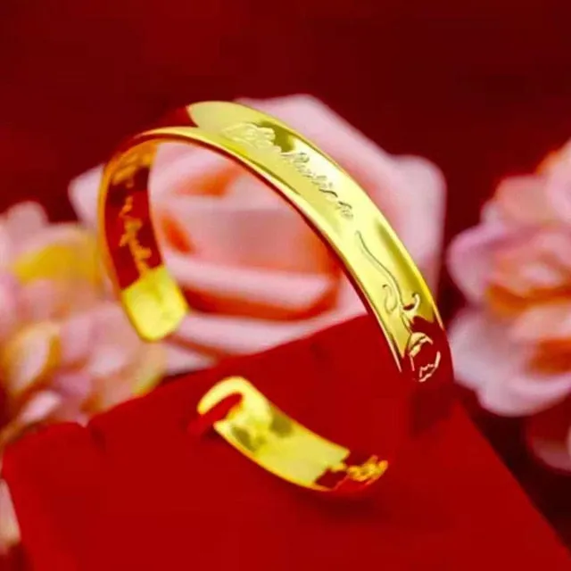 No Fading 24K Shajin Women's Wedding Bracelet