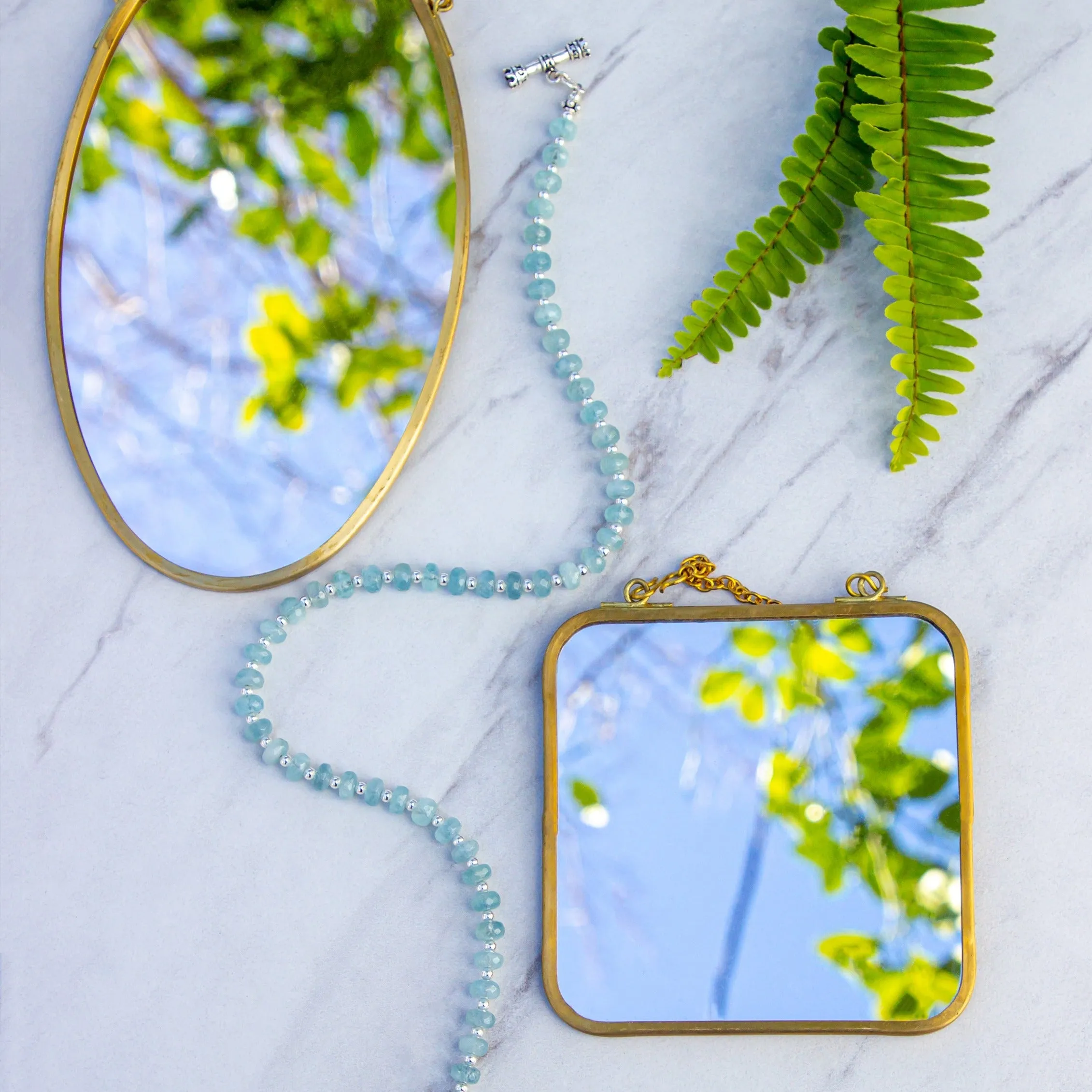 Ocean Breeze Signature Aquamarine Necklace