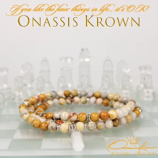 Ocean Jasper Mala Prayer Beads