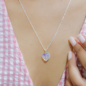 ONEarth Opal Stone Pendant with Golden Chain