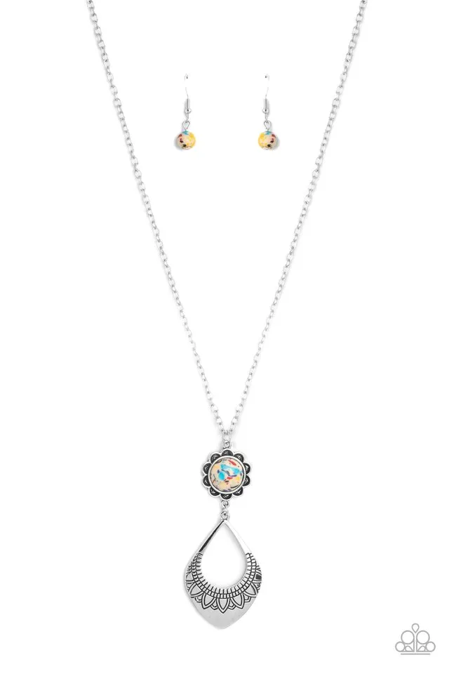 Paparazzi Necklace ~ Stone TOLL - Yellow