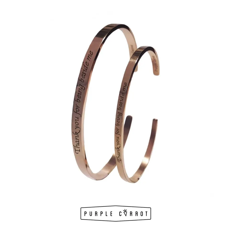 Personalised Cuff Bangles