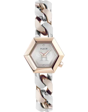 Philipp Plein - The Hexagon Quartz Two-Tone 28mm Watch - PWWBA0223 - 788119