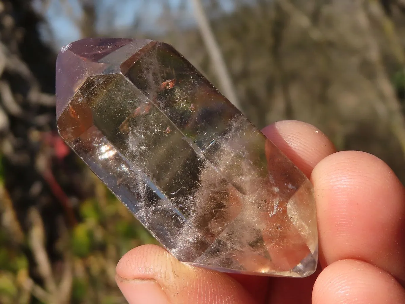 Polished Mixed Smokey Quartz Points x 20 From Madagascar